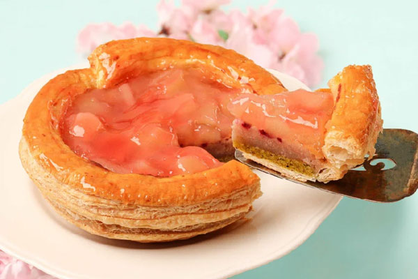 白桃さくらパイ メイン画像